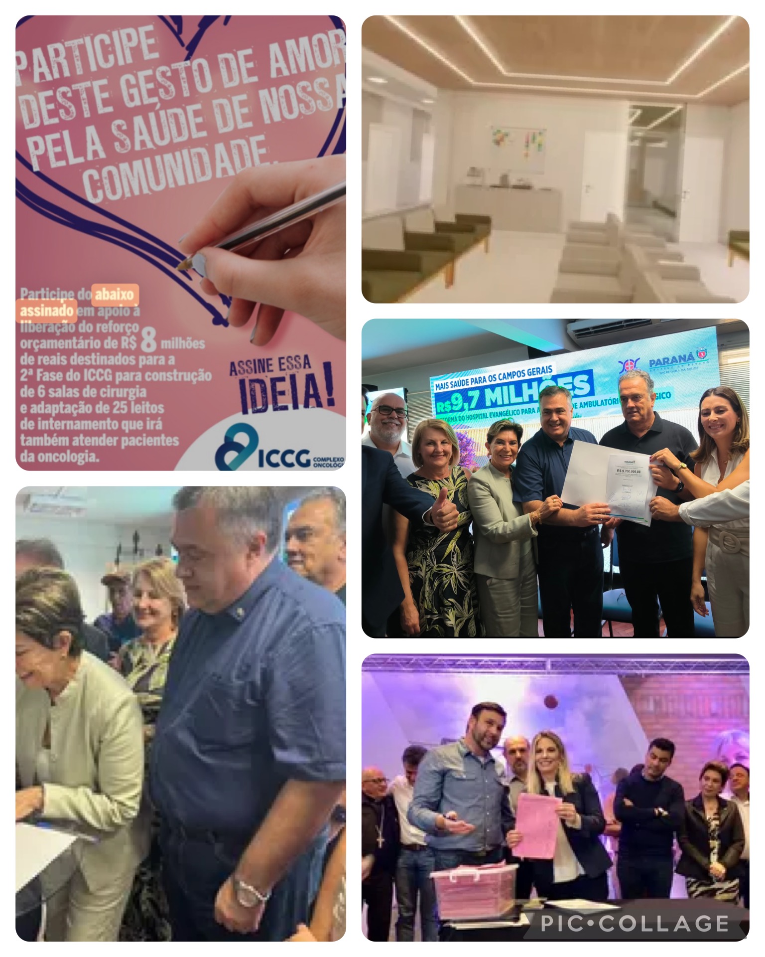 Hospital do Câncer ,União de Forças, Divisão de Tarefas 